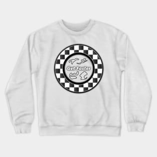 Get Faster Racing Team Logo Crewneck Sweatshirt